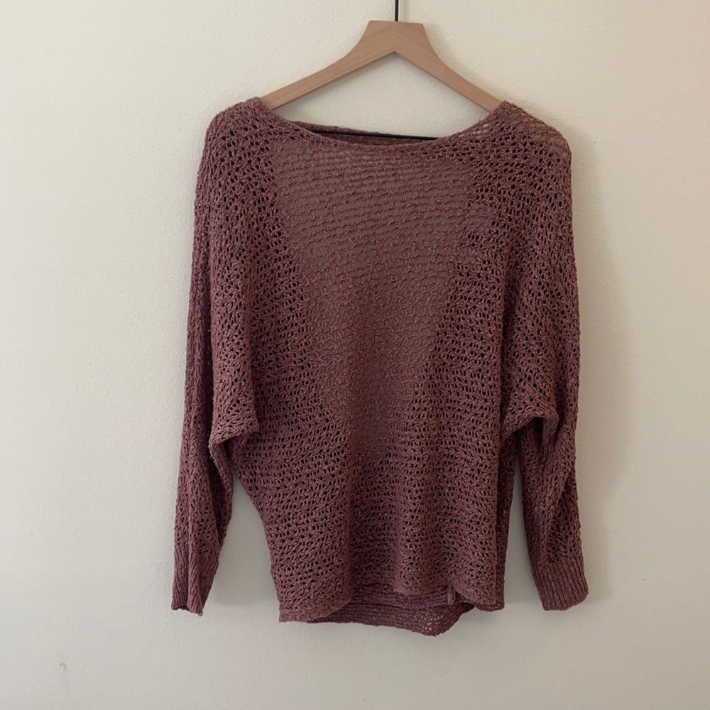 Daytrip open back sweater